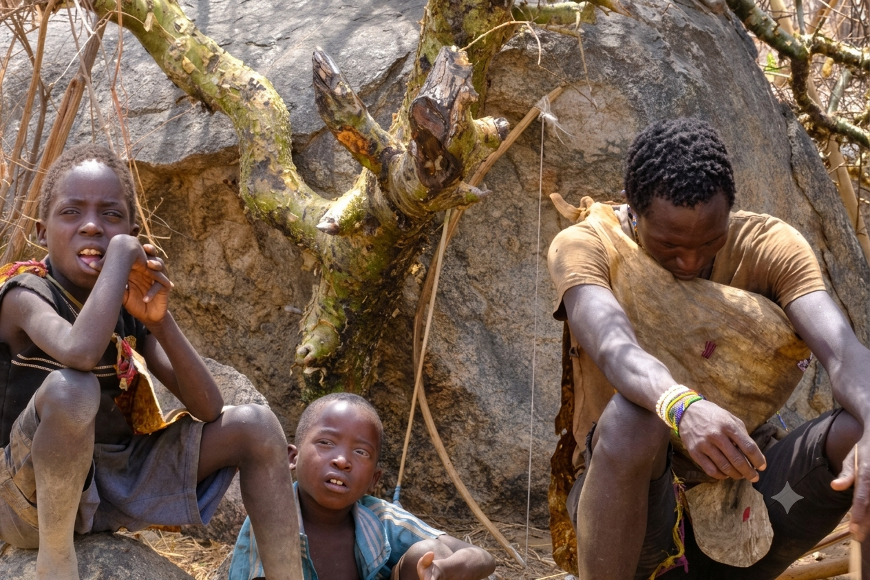 Lac Eyasi — Tribus Hadzabe & Datoga