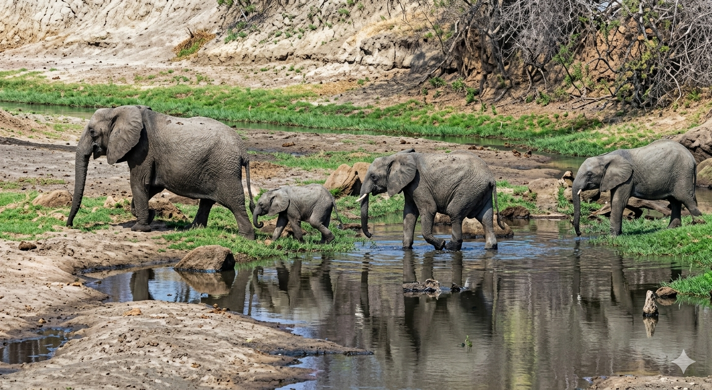 Parc National de Ruaha — baobabs